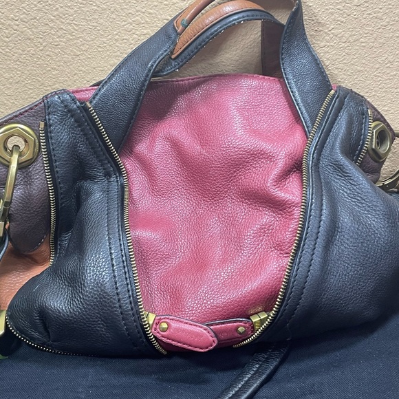 COPY - OrYany Leather Hobo Purse Tote Multi Color - Picture 2 of 12